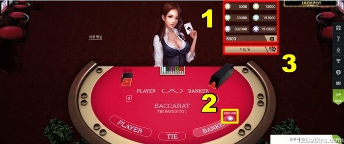 1xbet Baccarat 를 플레이하는 방법에 대한 자세한 지침 2