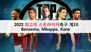 2023 최고의 스트라이커축구 계10 - Benzema, Mbappe, Kane