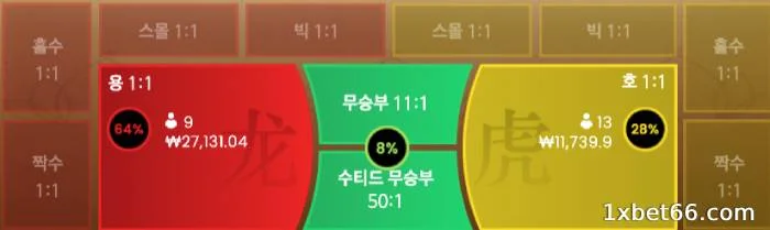 베팅을 선택하세요