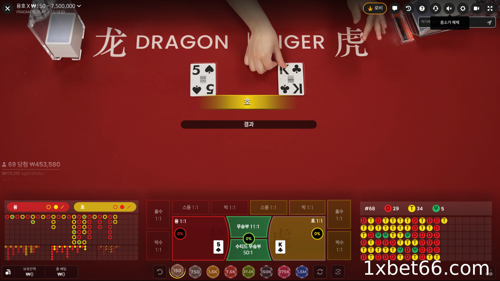 Dragon Tiger 분석 도구의 일반적인 사용