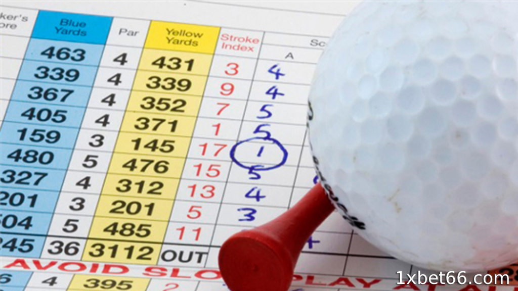 핸디캡 1 홀에서 포인트를 계산하는 방법