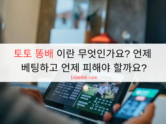 토토 똥배 이란 무엇인가요? 언제 베팅하고 언제 피해야 할까요?