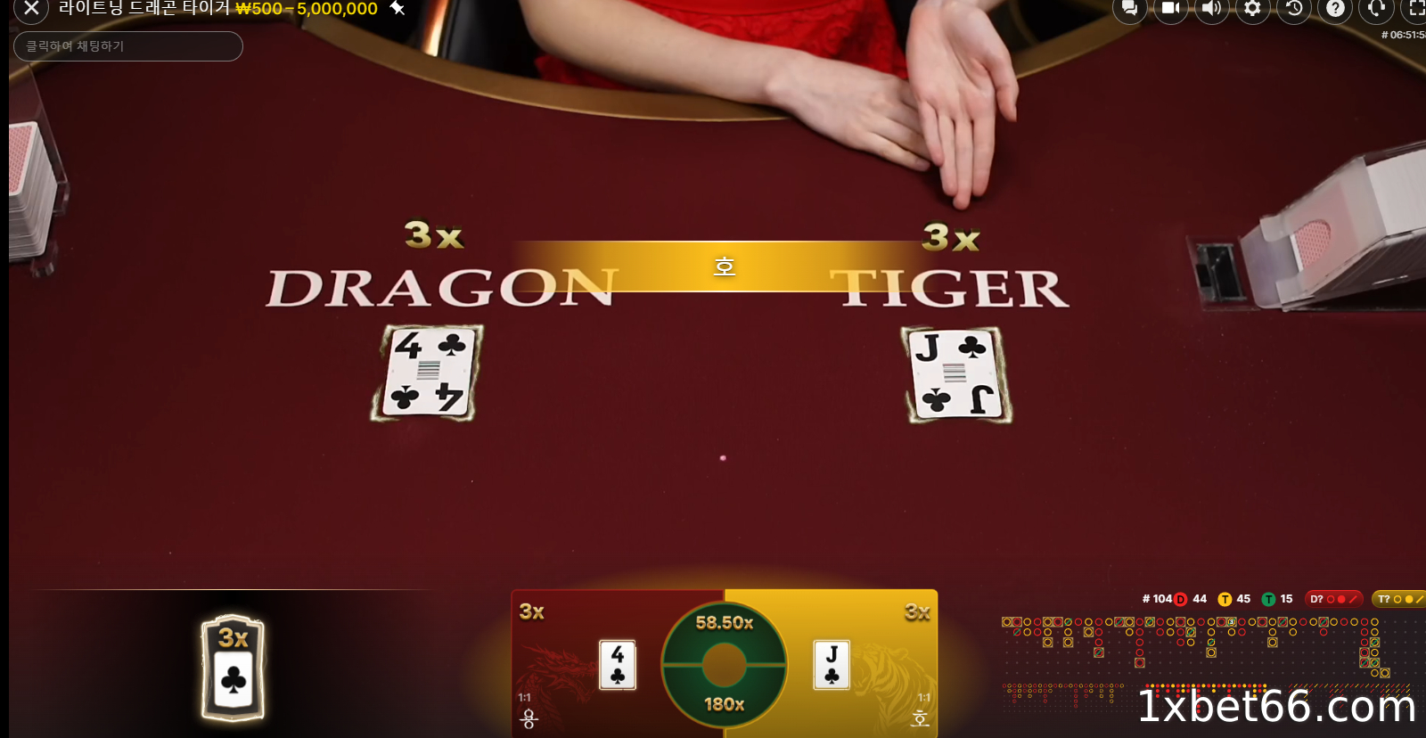 카드 게임의 진행 과정